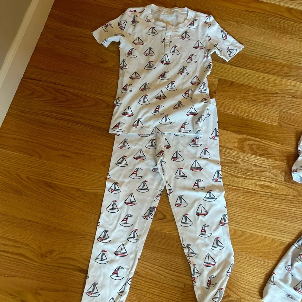 TBBC unisex sailboat pajamas - Picture 4 of 6